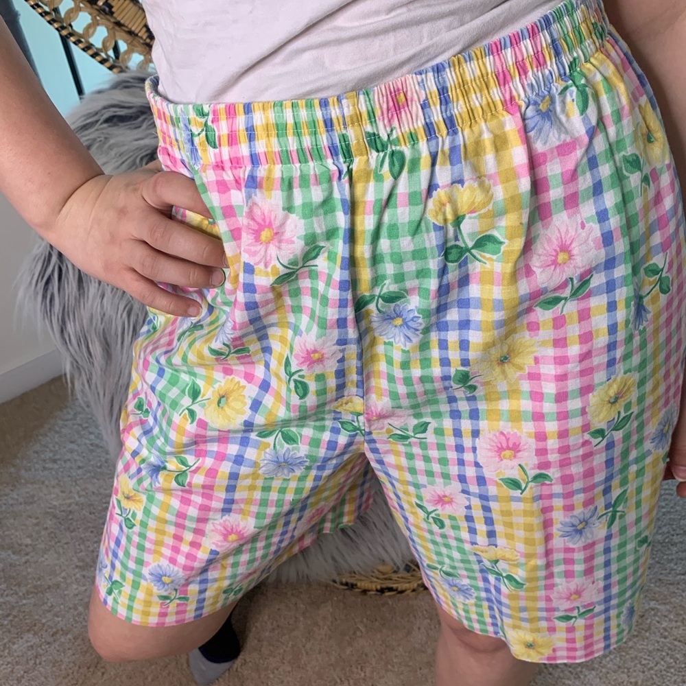 Vintage 80’s palm beach style shorts